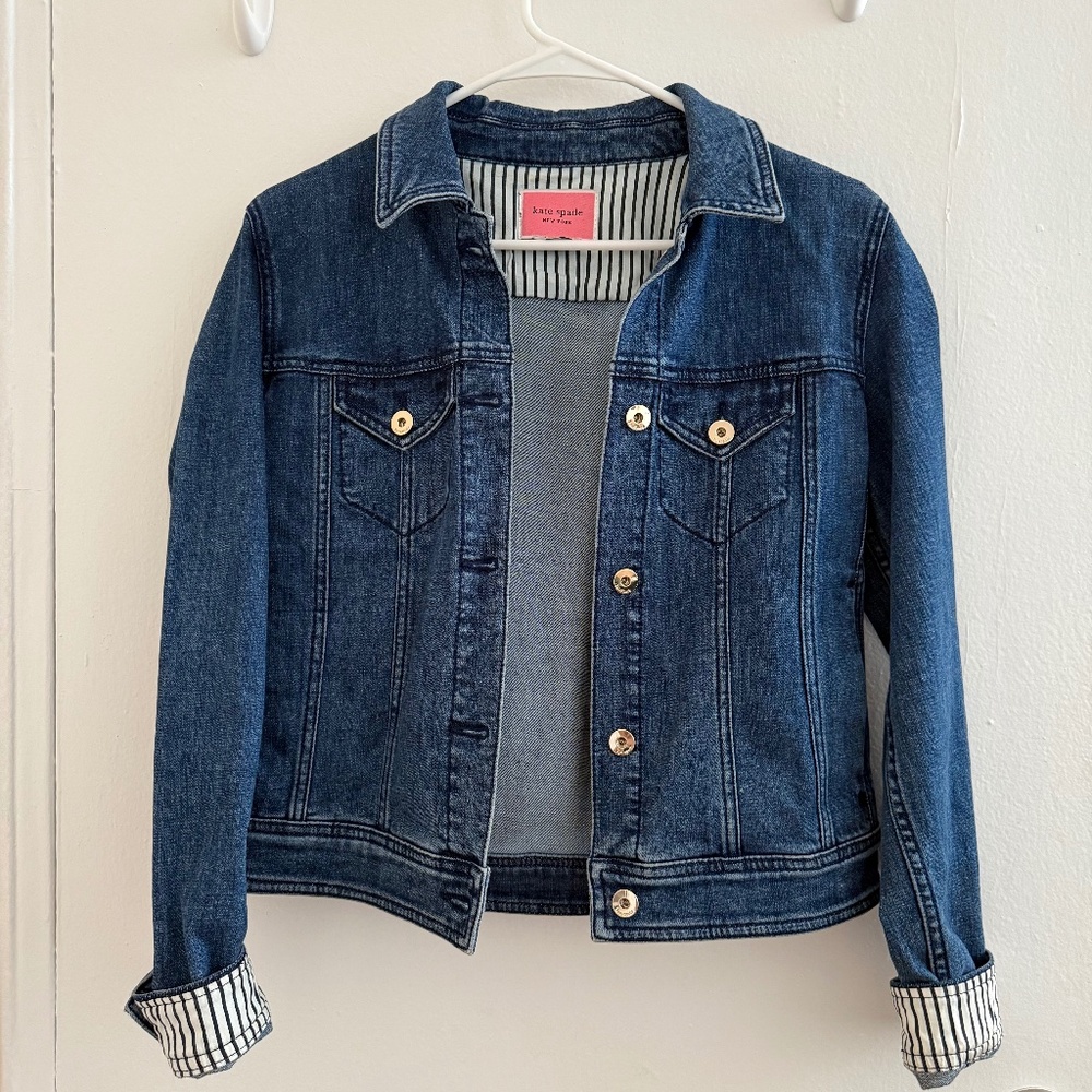 Kate Spade denim jacket S